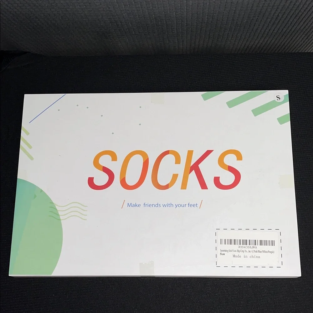 Colorful Women's grippy sock set
